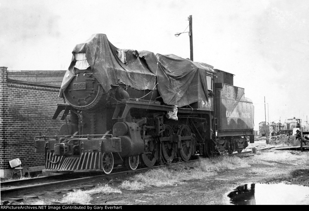 CP 4-6-0 #453 - Canadian Pacific